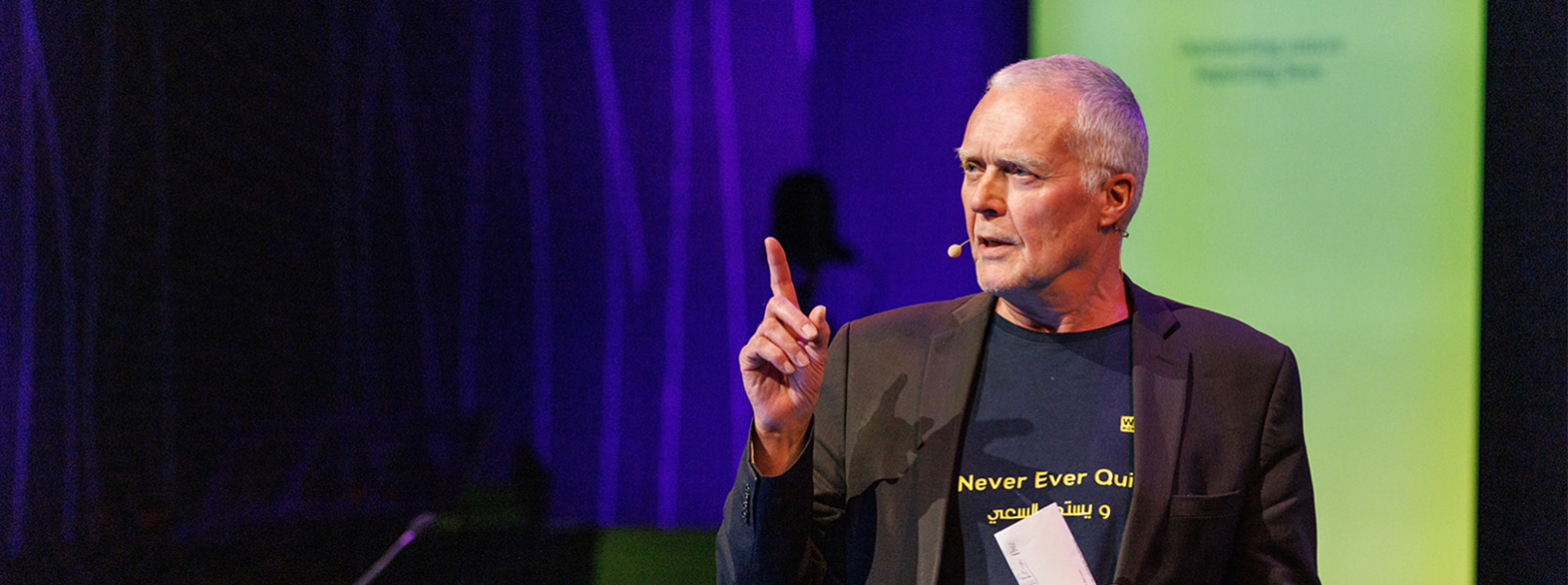 Spreker Peter Kapitein Speakers for Good banner inspire2live