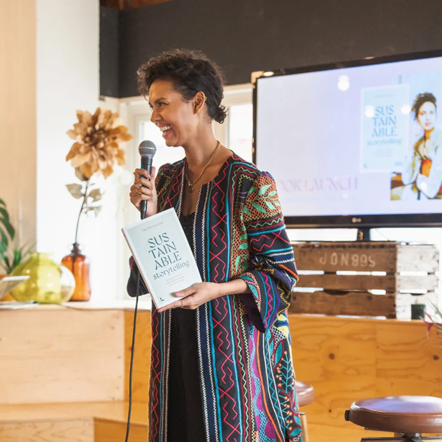 Talita Kalloe Spreker Duurzaamheid Sustainable Storyteller Speakers for Good